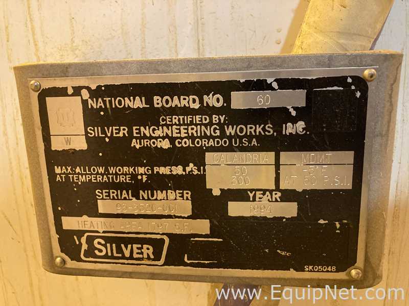 Aquecedor a Gás, Óleo, Carvão, Eletricidade Silver Engineering Works, Inc. Calandria