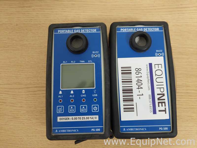 Lote de 2 Medidor Ambetronics PG-100