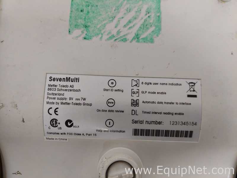 Medidor de pH Mettler Toledo Seven Multi