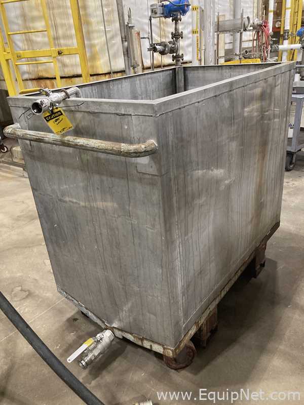60 Inch Stainless Steel Bin