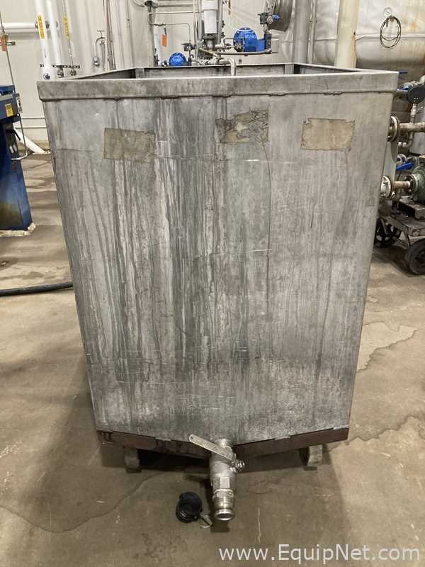 60 Inch Stainless Steel Bin