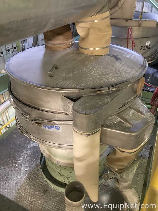 Crivo ou Peneira aço inox Sweco .  60 Polegadas