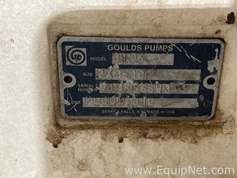 Bomba Centrífuga aço inox Goulds Pumps 3196