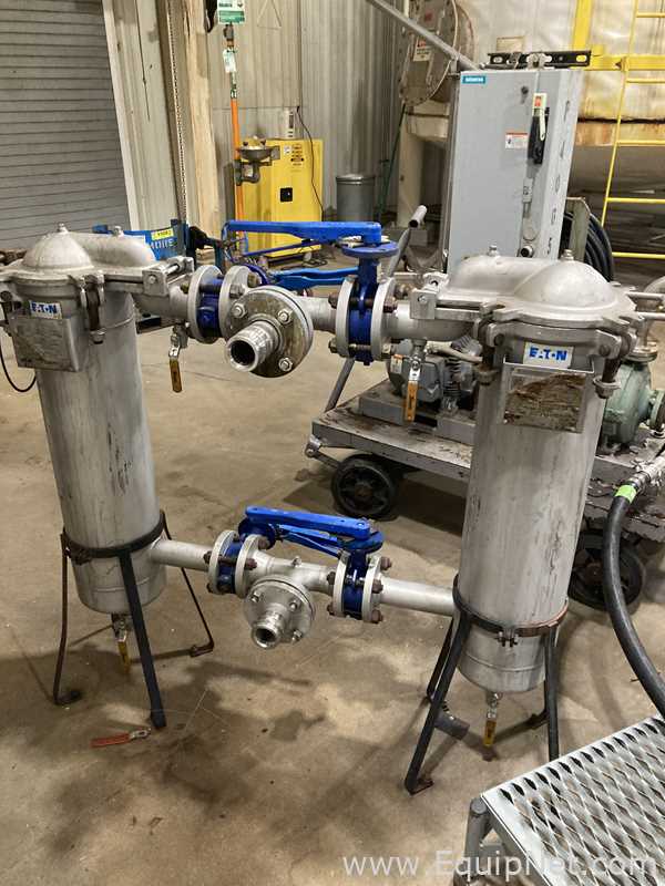 Lot Of Four Stainless Steel Cartridge Filters  F-4457 A and B