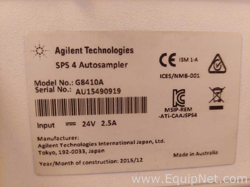 Agilent Technologies 7800 ICP MS Mass Spectrometer