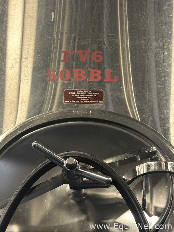 Silver State Stainless Inc Stainless Steel Vertical Storage Tank Capacity approximately 50 bbl