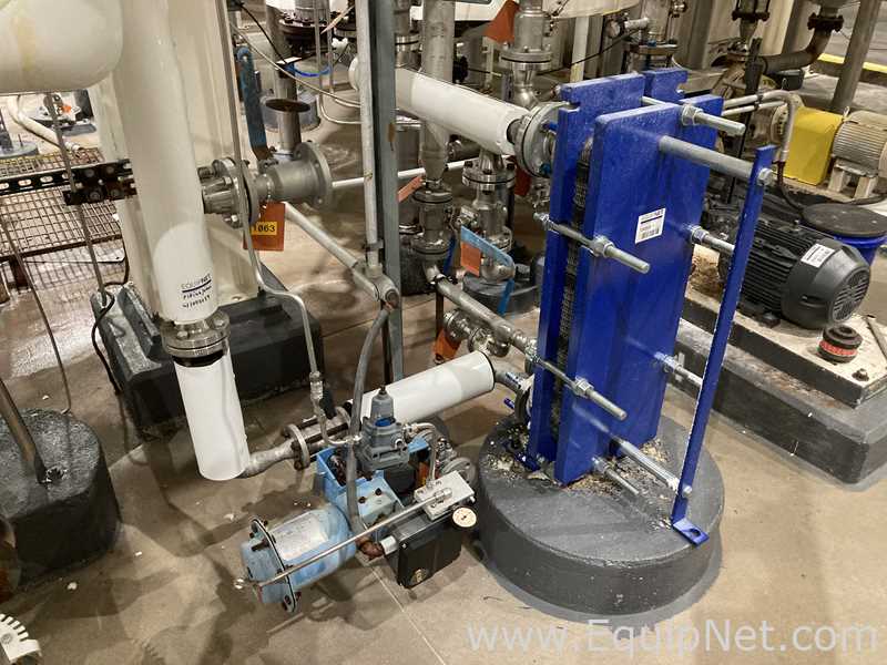 Alfa laval Stainless Steel Plate and Frame Heat Exchanger