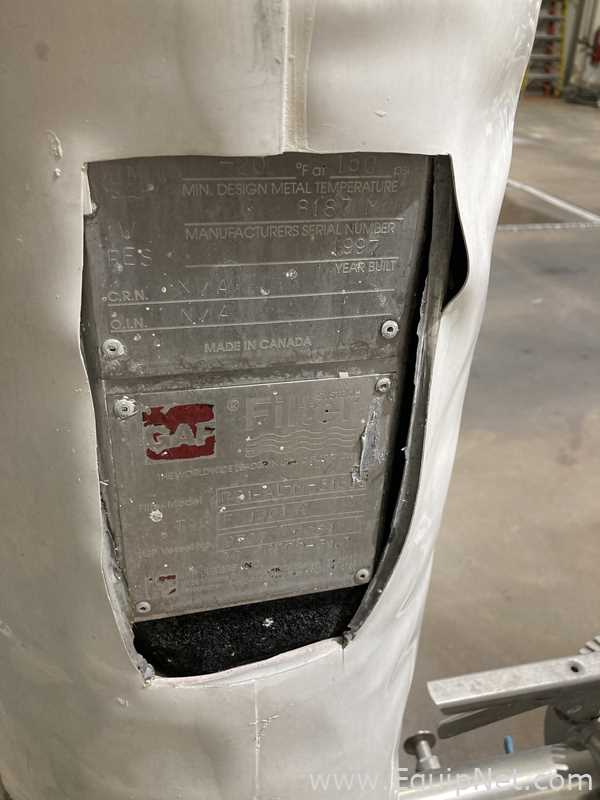 Dual GAF Cartridge Filter Systems RB1-AL-M-316 Stainless Steel  Filters  F-1501-A and B