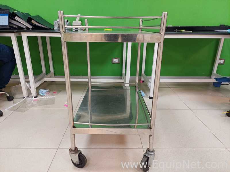 Phlebotomy Trolly Stainless Steel 304 Grade - Clinical Dept