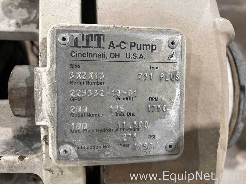 Bomba Centrífuga ITT A-C Pump 731 Plus