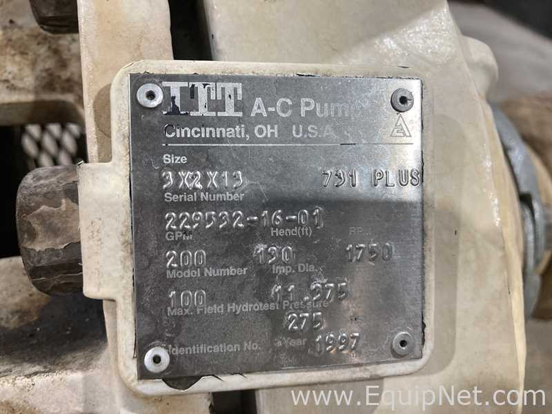 Bomba Centrífugas ITT A-C Pump 731 Plus