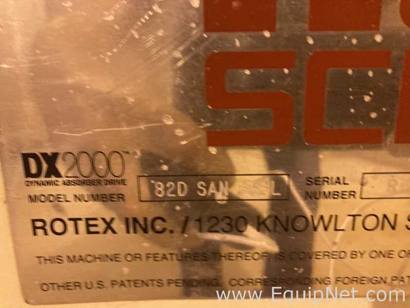 Separador aço inox Rotex 82D SAN