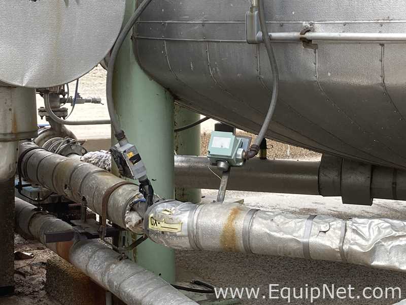 40,000 Gallon 316L Stainless Steel Storage Tank With Agitator and Centrifugal Pump  T-1026
