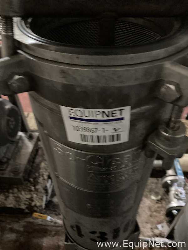 Lot Of Two Stainless Steel AFF Cartridge Filters F-4316 AandB