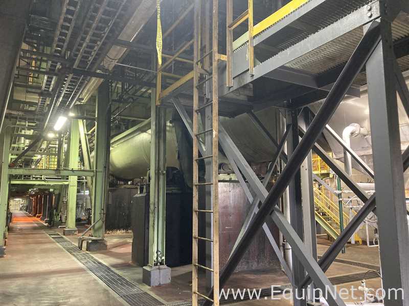 FMC 8 X 60 Foot Sanitary Stainless Steel Rotary Dryer  F-4607
