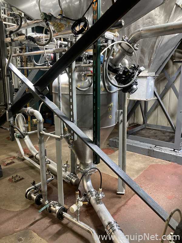 FMC 8 X 60 Foot Sanitary Stainless Steel Rotary Dryer  F-4607