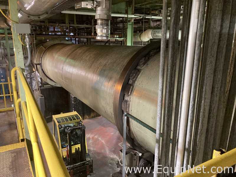 FMC 8 X 60 Foot Sanitary Stainless Steel Rotary Dryer  F-4607