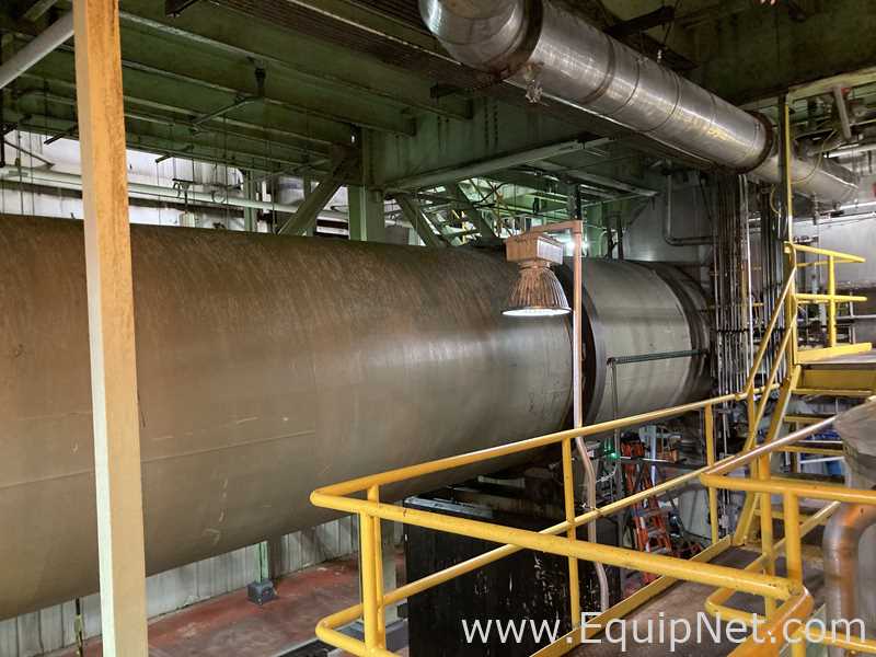 FMC 8 X 60 Foot Sanitary Stainless Steel Rotary Dryer  F-4607