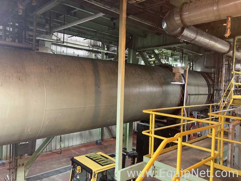 FMC 8 X 60 Foot Sanitary Stainless Steel Rotary Dryer  F-4607