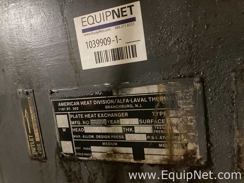 Intercambiador de Calor American Heat Division Alfa Laval Thermal, Inc. P32SA