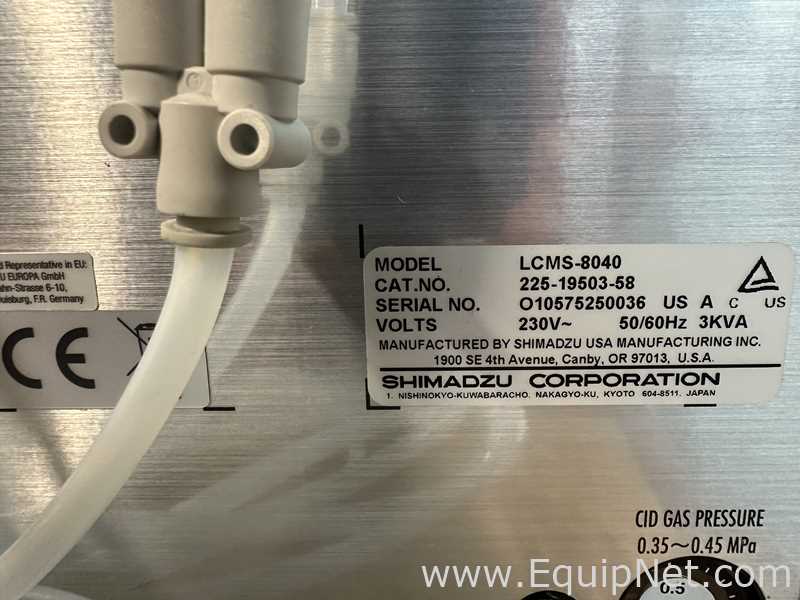Espectrômetro de Massa Shimadzu Scientific LCMS-8040