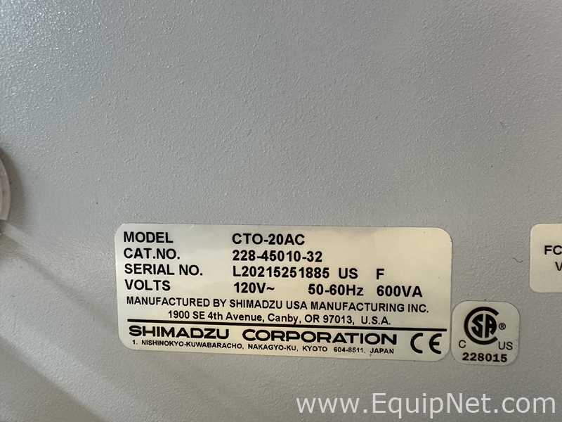 Espectrômetro de Massa Shimadzu Scientific LCMS-8040