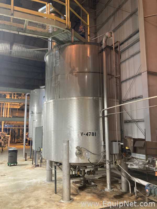 Tanque aço inox  .  4750 Galão