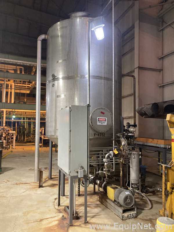 Tanque aço inox  .  4000 Galão