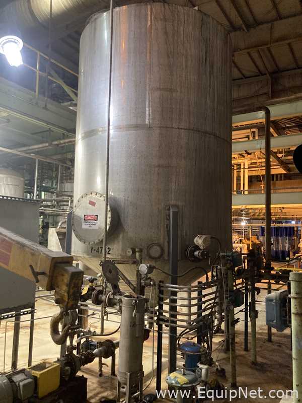 Tanque aço inox  .  4000 Galão