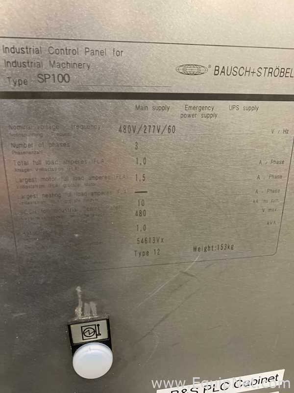 Bausch and Strobel SP100 Benchtop Auger Powder Filler