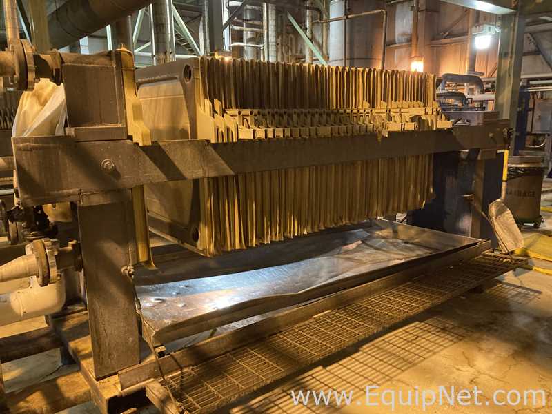 Shriver 36 Inch Poly Plate And Frame Filter Press