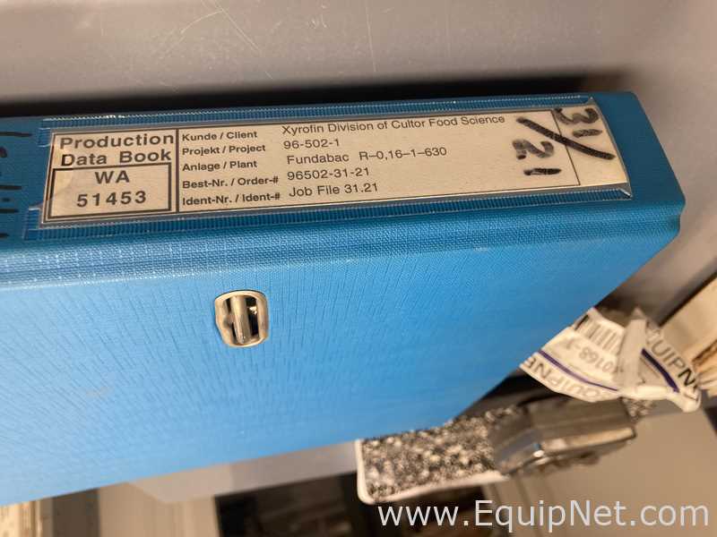 Filtro de Presión Acero inoxidable DrM, Dr. Muller AG, Switzerland Fundabac R-020-48-1650/T130Z