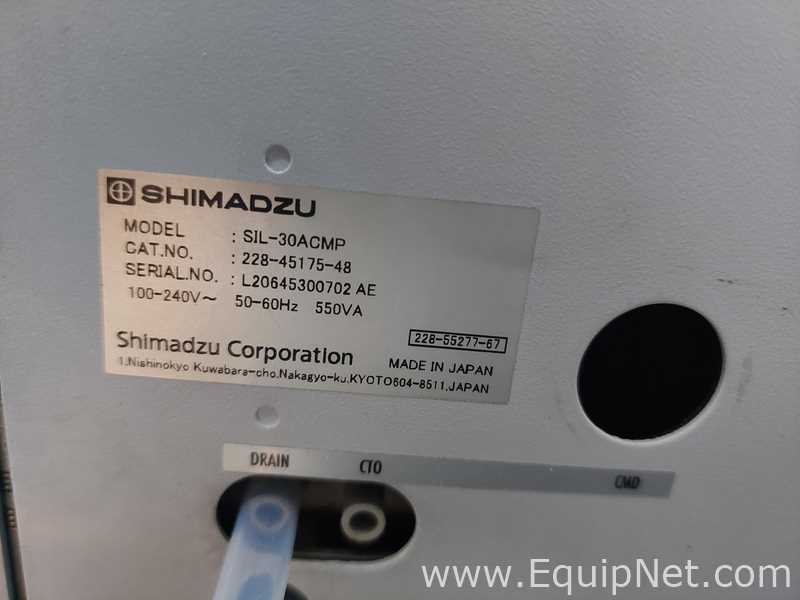 HPLC Shimadzu SIL-30ACMP