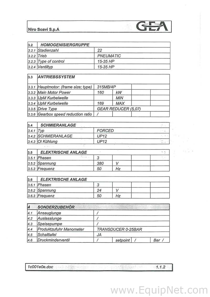 Homogeneizador GEA Ariete