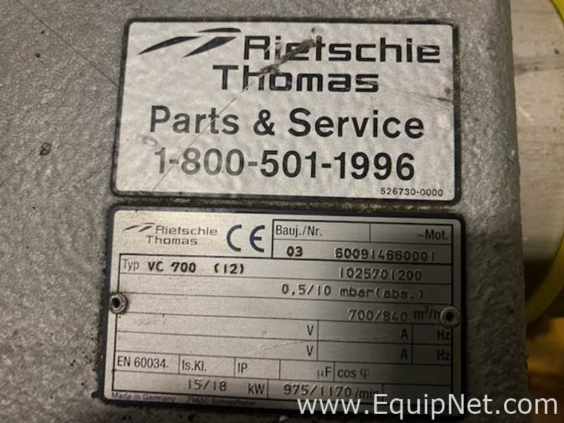 Bomba de Vacío Rietschle Thomas VC 700