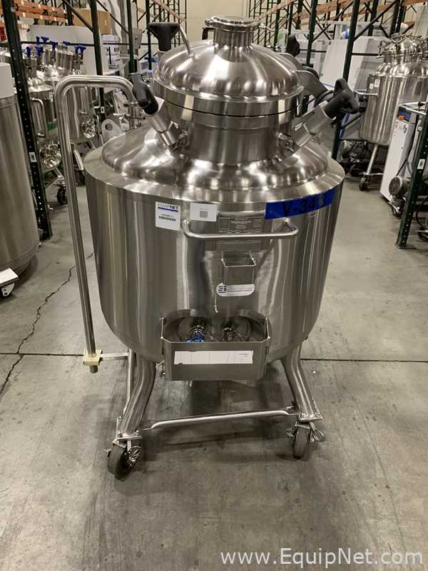 Stainless Technologies - ABEC 300 Liter Insulated Mobile Mixing Tank - V-3418