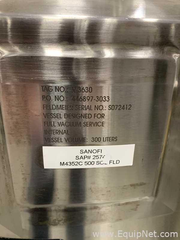 Feldmeier 300 Liter Mobile Insulated Mixing Tank - V-3630