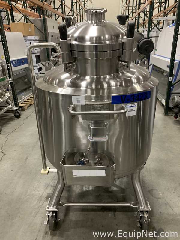 Stainless Technologies - ABEC 300 Liter Insulated Mobile Mixing Tank - V-3423