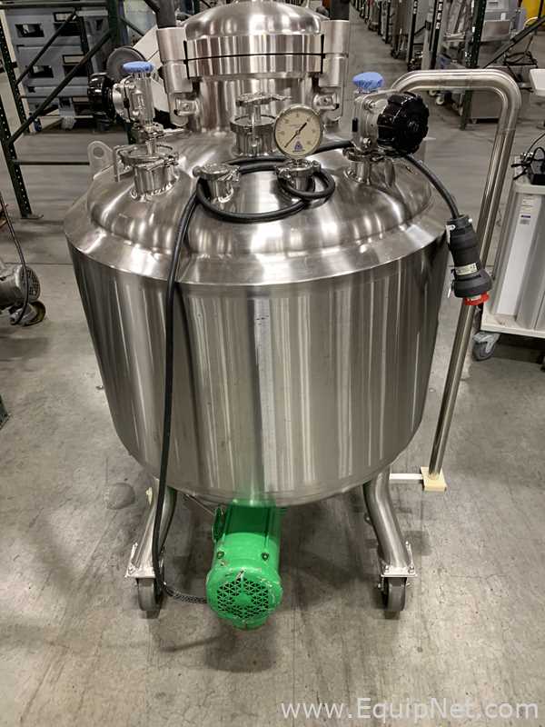 Stainless Technologies - ABEC 300 Liter Insulated Mobile Mixing Tank - V-3423