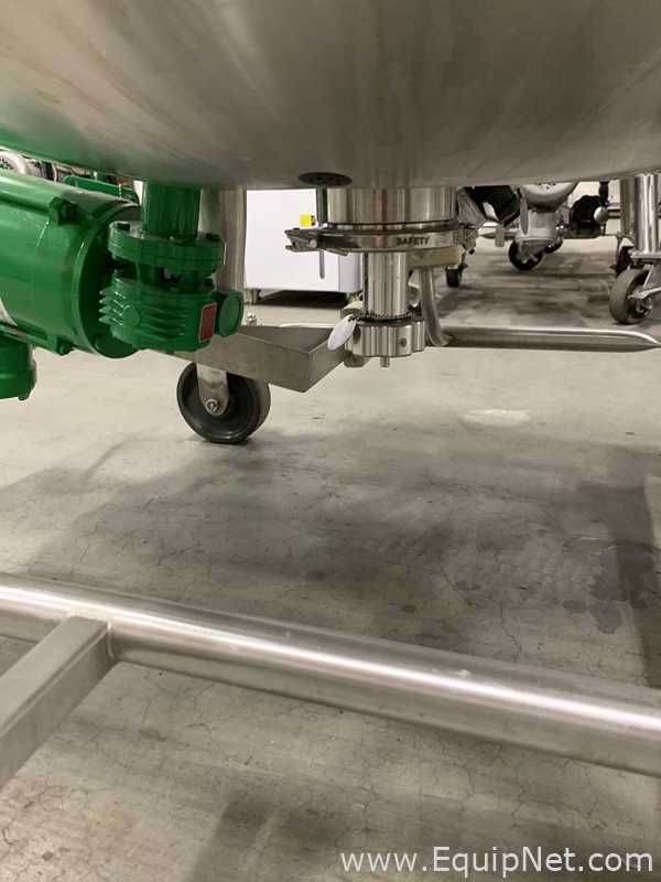 Stainless Technologies - ABEC 300 Liter Insulated Mobile Mixing Tank - V-3423