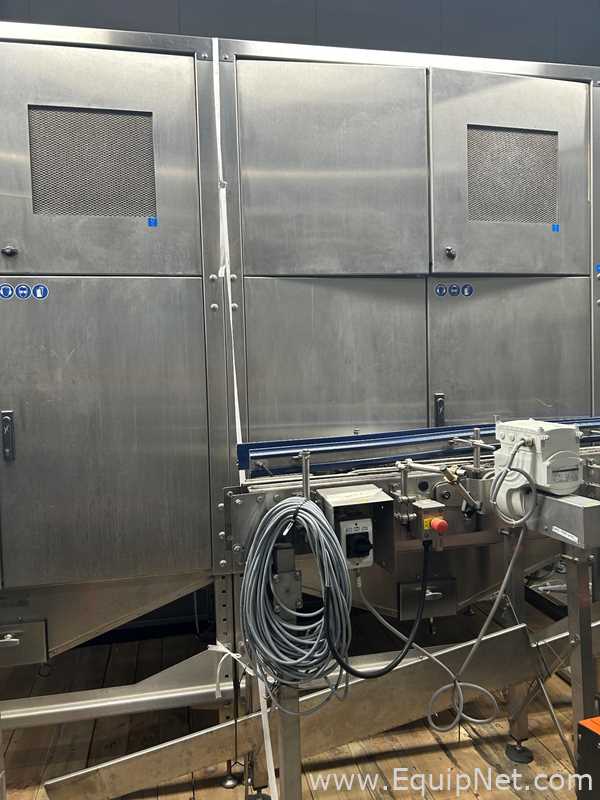 Krones 70cl Glass Bottle 10k/hour Capacity Sleeving and Sanitizing Line