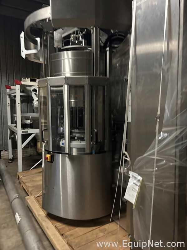 Krones 70cl Glass Bottle 10k/hour Capacity Sleeving and Sanitizing Line