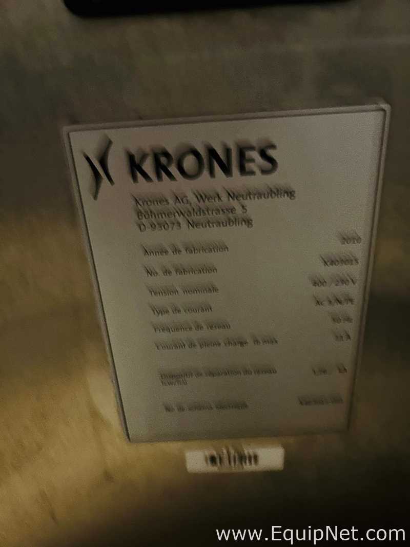 Krones 70cl Glass Bottle 10k/hour Capacity Sleeving and Sanitizing Line