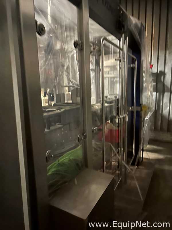 Krones 70cl Glass Bottle 10k/hour Capacity Sleeving and Sanitizing Line