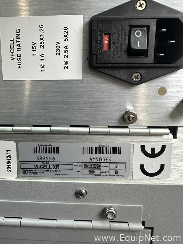 Analisador Beckman Coulter Vi-Cell XR