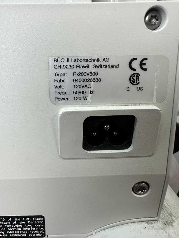 Evaporador Buchi Rotavapor R-200