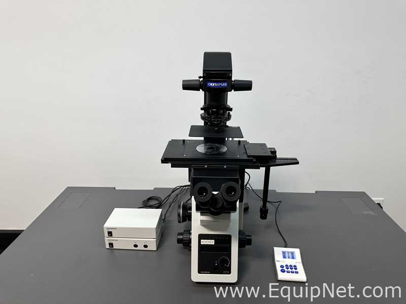 Olympus IX73P2F Microscope With Desktop Workstation