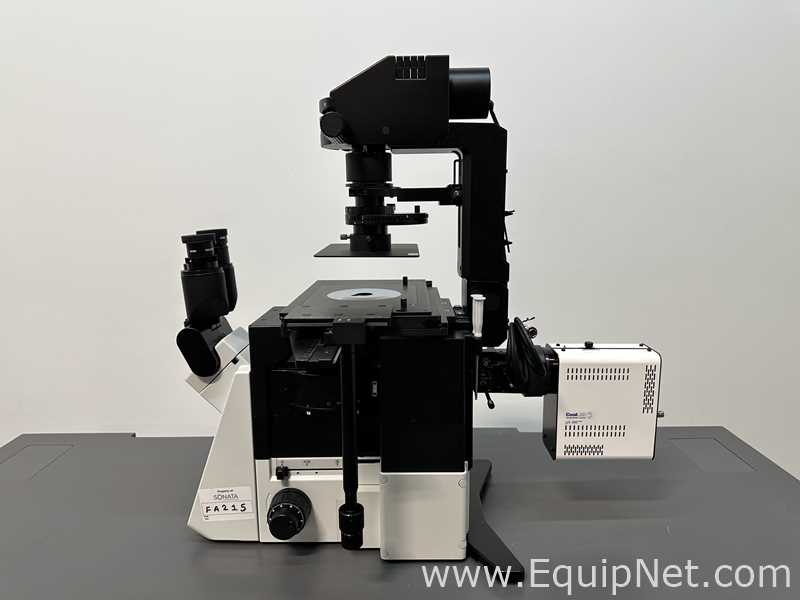 Olympus IX73P2F Microscope With Desktop Workstation