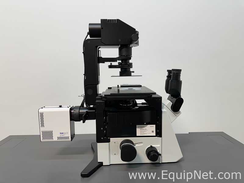 Olympus IX73P2F Microscope With Desktop Workstation
