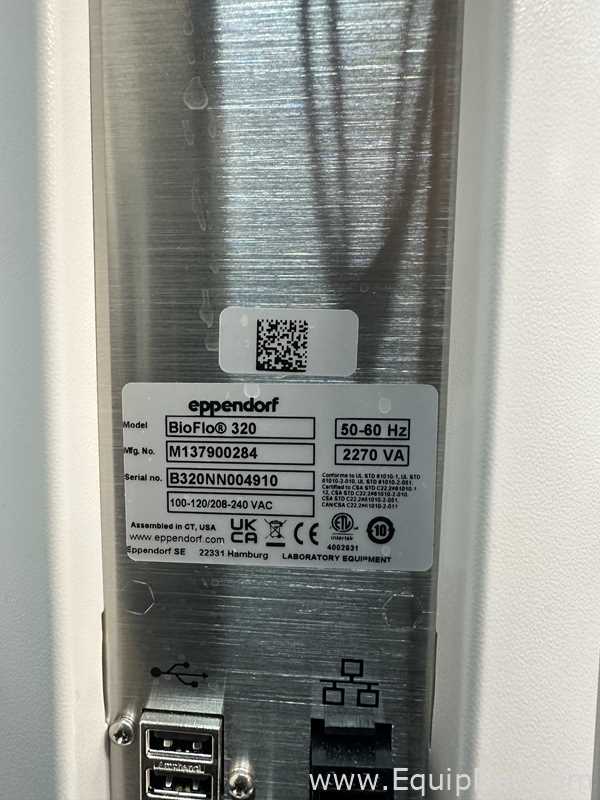 Biorreactor Eppendorf BioFlo 320